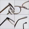 Armações de Óculos Gatinho Estilo Europeu e Americano Vintage para Mulheres, Haste com Pino CP, Bloqueio de Luz Azul, Proteção Ocular, Armações de Óculos Tr90 para Homens, Estilo Simples, Lote Misto