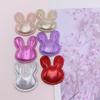 Set de Accesorios para el Cabello DIY, Materiales de Conejito Pequeño, Materiales para Gomas de Pelo Infantiles, Accesorios para Decoración de Pasteles, Venta al por Mayor de Cabezas de Conejo