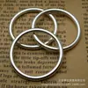Accesorios para joyería de aleación anillo de 29 mm anillo hechos a mano DIY accesorios de cuerda de cuero 11714