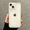 Capa Space com Furos Finos, Transparente, Adequada para Apple 17, 16, 15, Capa de Celular Simples 15Promax, Xsmax, Xr, XS