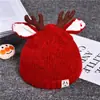 Gorro de lana para bebé de otoño e invierno, gorro de asta para bebé, gorro de punto para niño, gorro de jersey de moda, gorro cálido para niño y niña