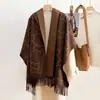 Bufanda de Invierno de Imitación Cachemir Moda Clásica Vintage 2026 para Mujer, Chal de Oficina, Calentador de Cuello Versátil y Cálido