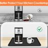 Tapete de café explosivo transfronteiriço de silicone para mesa de bar antiderrapante isolamento térmico dreno com aba bandeja secagem de xícara de café tapete de fundo