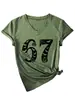 Camiseta Feminina de Manga Curta Tamanho Extra Grande 100kg Plus-Size, Estilo Verão, Decote V de Alta Qualidade, Estampa Fashion, Caimento Solto, Blusa Emagrecedora