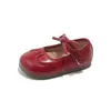 Zapatos de Princesa Dulces con Lazo para Niña 2026 Nuevo Estilo de Verano Moda Coreana para Niños Zapatos Planos Versátiles Zapatos de Suela Suave