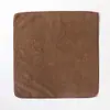 Overlock Tejido de Punto por Urdimbre Microfibra Alta Densidad Absorbente de Agua No se Engancha Fácilmente Recubrimiento Encerado Absorbente de Agua Libre de Pelusa Toalla Venta al por Mayor