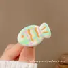 Pinza para el Cabello de Pez Rayado Dulce y Linda para Niñas, Pinza para Flequillo Lateral, Pinza de Pico de Pato para Cabello Suelto, Pasador Infantil, Accesorio para el Cabello