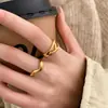 Simples, Estiloso, Exquisito, Versátil, Estilo Minimalista, Coleção de Anéis com Toque de Luxo, Design de Nicho, Luxo Leve, Joias com Toque de Luxo para Mulheres