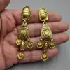 Jóias de comércio exterior europeias e americanas de Qingdao, brincos de pino de prata olho de tigre da moda exagerada com textura temperamento que combinam com tudo C57