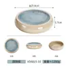 Série Mar Estelar Louça de Melamina Panela Quente Churrasco Restaurante Buffet Tigelas e Pratos Criativos de Imitação de Porcelana Prato para Molho Conjunto de Louças