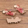 4 Tipos de Acessórios para Joias de Resina DIY de Desenho Animado, Pingentes de Cachorro Fofos e Divertidos, Acessórios de Bolsa com Charme de Animal