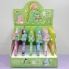 Caneta de gel fofa de desenho animado criativa para pressionar, caneta de assinatura de alto valor de cor, caneta de gel com ponta ST para estudante