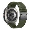 Adecuado para Correa de Reloj Samsung Watch7/8 Ultra 47mm Hebilla de Paracaídas Patrón de Onda Correa de Lazo de Nailon
