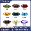 Yongjia gema color especial ojo de caballo circón accesorios de joyería para uñas cuentas de piedra desnuda fabricantes de circón 1.5*3~10*20