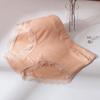 Ropa interior extragrande para mujer, de algodón, transpirable, de color sólido, agradable para la piel, con encaje, para la cadera y la cintura media, talla 222
