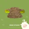 Sombrero de Pescador a Cuadros de Lana de Cordero Estilo Japonés para Mujer, Engrosado para Otoño e Invierno, Sombrero de Cubo Cálido y Moderno con Letras, Hace que la Cara Parezca Más Pequeña