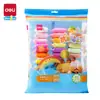 Deli Yc175 Bolsa Autoadhesiva Arcilla 12 Colores 24 Colores 36 Colores Juguete para Niños Estudiantes Arcilla de Colores Plastilina para Jugar Hecho a Mano