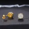 Pendientes de Piedra Blanca Microincrustados con Diamantes Completos Joker Joyería de Alta Gama Accesorios de Explosiones Transfronterizas para Mujer Suministro Directo de Fábrica