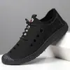 Sandálias Masculinas, Sapatos de Verão em Couro Macio, Solado Macio Antiderrapante para Uso Externo, Biqueira Fechada Respiráveis Vazados Casuais de Couro