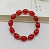 Pulseira da Deusa Pixiu Trazedora de Sorte do Ano do Cavalo Estilo Chinês, Ágata Vermelha de Imitação, Nova Pulseira da Sorte Estilo Chinês, Pequeno Presente, Fornecimento Direto do Fabricante