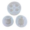 Pinça de Caranguejo Tartaruga Molde de Silicone Grau Alimentício DIY Bolo Pão Assar Decoração Gotejamento de Cola Ornamentos de Resina
