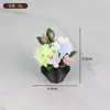 1:12 Maceta Miniatura de Casa de Muñecas Modelo Casa de Muñecas Simulación Paisaje Micro Maceta Adorno