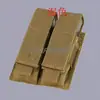 Acessórios de bolsa com pingente de articulação dupla para atividades ao ar livre bolsa tática multifuncional tamanho pequeno kit de bolsa de cartucho de duas articulações bolsa para lanterna
