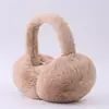 Orejeras de Felpa de Invierno Calientes para la Oreja Antifaz Lindas para Niñas Plegables Calentadores de Orejas Mao Mao Protección para las Orejas Bolsa Cubreorejas a Prueba de Viento
