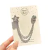 Herramienta para Ajustar el Dobladillo y el Puño de la Ropa, Acortador de Manga para Camisetas y Camisas, Gadget de Fijación Antideslizante, Hebilla de Ajuste con Cadena Magnética