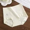 Fábrica algodón Xinjiang cintura alta abdomen algodón ropa interior de mujer algodón entrepierna extendida 10A antibacteriano talla grande ropa interior mujer