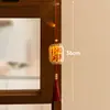 Adorno colgante de linterna Nuevo estilo chino Linterna de flor luminosa de mano Decoración de escena clásica Festival de Medio Otoño Día Nacional Colgante de puerta exterior