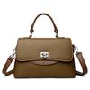 Bolso Niche All-match para mujer, moda otoño-invierno 2024, bolso Tongle de alta gama, bolso bandolera informal de cuero suave.