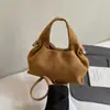 Bolsa de Bollo Nube para Mujer 2025 Otoño Nueva Moda Tendencia Bolso de Mano para Lonchera Estilo Francés Texturizado Bolso de Hombro Cruzado