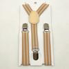 Serie Retro Rayada Colorida Tirantes de 2 cm con Clips para Niños y Niñas Tirantes con Clips para Pantalones de Bebé