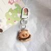 Llavero de carpincho con bonito colgante de dibujos animados para niña, regalo para pareja, novia, accesorios, adornos colgantes.