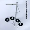 Máquina de costura reta de mesa para computador, segundo suporte de linha, máquina overlock, suporte de linha de passagem de quatro ou cinco fios, conjunto completo da máquina, peças de máquina de costura industrial