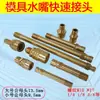 Máquina de Moldeo por Inyección Control de Temperatura del Molde Conector Rápido de Cobre para Agua 1234 Conector Rápido de Enchufe M10 M12 Boquilla de Agua de Cobre Grande y Pequeña Boquilla de Aceite