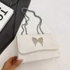 Bolsos Pequeños Populares para Mujeres de Este Año 2025 Nuevo Bolso de Hombro de Moda con Cadena de Lazo Textura Axila Bolso de Mujer
