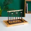 Portavasos, estante para tazas de té de sala de estar, estante colgante, estante de almacenamiento de tazas para el hogar, estante para tazas de agua, estante con drenaje invertido, bandeja de almacenamiento de hierro forjado