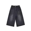 Nuevos Shorts de Mezclilla Vintage de Verano 2024 Tendencia Delgados Sueltos Rectos Versátiles Pantalones Acortados