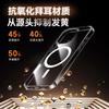 Con Botones Táctiles, Adecuado para Funda de Teléfono Móvil Iphone17Promax, Funda Magnética Transparente, Cubierta Protectora Apple 16Pro