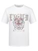 Cabeza de Tigre Seda de Hielo 2026 Nueva Camiseta de Manga Corta con Pedrería para Hombre Marca de Moda Top de Seda de Hielo Moda Verano
