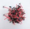 Pacote com 100 pavios de vela vermelhos de 21 fios 8cm/9cm/10cm/12cm