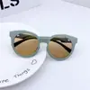 Nuevas gafas de sol para niños estilo coreano moda gafas de sol para bebé gafas sencillas forma cóncava niños y niñas protección UV