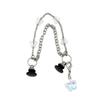 Zuecos de Venta Caliente Transfronterizos Accesorios Cadena Metálica de Perlas Hebilla de Zapato de Pedrería Lista para Usar Zapatos de Jardín Decoración de Combinación DIY