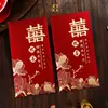 Envelopes Vermelhos de Luxo de Mil Yuan para Casamentos, Novo Estilo com Palavras de Casamento, Envelopes Vermelhos Criativos para Casamento