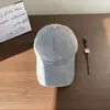 Gorra de Béisbol Bordada con Letras Vintage Unisex Primavera/Verano Adelgazante Sombrero de Sol Estilo Coreano Gorra Profundizada