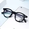 2025 nuevo transfronterizo redondo retro clavo de arroz espejo plano moda para hombre y mujer gafas de lectura 86374-1 gafas de lectura