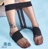 Medias de Verano Ultra Finas 0D Pantimedias de Tercera Generación Rasgadas a Mano con Extensión de Una Línea con Forma de Pie 175 Se Pueden Usar Negras