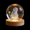 Fábrica de Origem Bola de Cristal Feita Sob Medida com Signos do Zodíaco Gravados e Base Luminosa